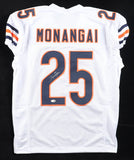 Kyle Monangai Signed Chicago Bears Jersey (JSA) Ex-Rutgers Scarlet Knights R.B.