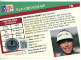 Ben Crenshaw Signed 1991 Pro Set #78 Trading Card Beckett 44838