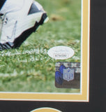 Troy Polamalu Signed Framed Pittsburgh Steelers 16x20 Photo JSA