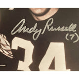 Jack Lambert Andy Russell Jack Ham Signed Steelers 11x14 BAS 46386