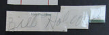 Bill Holcomb Texas Tech/Pittsburgh Steelers Signed Cut with Pic 150177