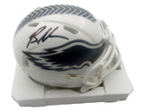 Brandon Graham Signed/Auto Salute to Service Mini Helmet Eagles Beckett 193648