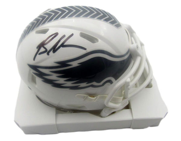 Brandon Graham Signed/Auto Salute to Service Mini Helmet Eagles Beckett 193648