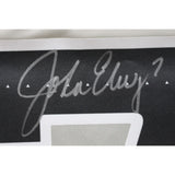 John Elway Autographed Denver Broncos Nike Artic Camo XL Jersey Beckett 50183