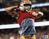 George Kittle Autographed 8x10 Photo San Francisco 49ers Beckett BAS QR #BR91405