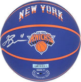Jalen Brunson Knicks Signed Wilson 2023-2024 City Edition Collector's Basketball