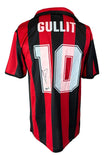 Ruud Gullit Signed AC Milan Kappa Soccer Jersey BAS