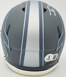 JAMES COOK AUTOGRAPHED BILLS SLATE GRAY SPEED MINI HELMET BECKETT WITNESS 236177