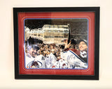 Patrick Roy & Ray Bourque Autographed 16x20 Photo with Deluxe Framing