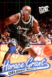 Horace Grant Signed Wilson NBA Logo Basketball (Schwartz Sports COA) 4xNBA Champ