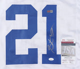 Stephon Gilmore Signed Dallas Cowboys Jersey (JSA COA) 5xPro Bowl Def. Back