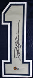 Deion Sanders Autographed Blue/Grey Pro STAT Style Jersey-Beckett W Hologram