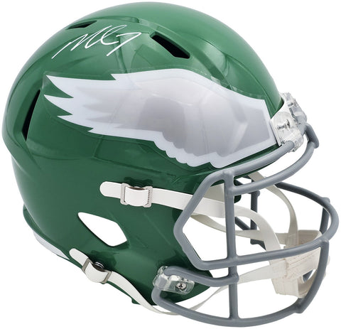 MICHAEL VICK AUTOGRAPHED EAGLES 2023 KELLY GREEN FULL SIZE HELMET BECKETT 243607
