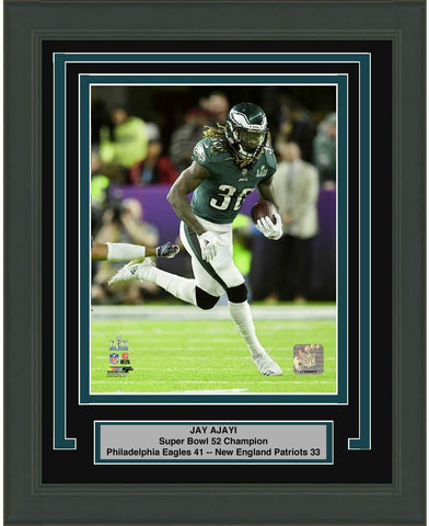 Framed Jay Ajayi Philadelphia Eagles Super Bowl 52 Champions 8x10 Football Photo