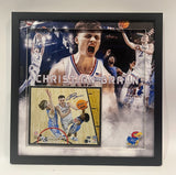 Christian Braun Autographed Kansas Jayhawks 8x10 Photo - 3D Framed | BAS COA