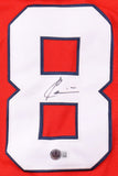 Carter Kieboom Signed Washington Nationals Jersey (Beckett) Series Champion 2019
