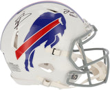 Josh Allen & Stefon Diggs Buffalo Bills Signed Riddell Speed Authentic Helmet