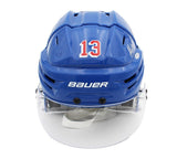 Alexia Lafreniere Signed New York Rangers Authentic Blue NHL Helmet - UDA