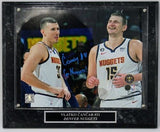 Cancar Autographed 8x10 Photo Plaque with Nikola Jokic "Go Nuggets" Inscribed