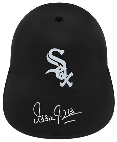 OZZIE GUILLEN Signed White Sox Replica Full-Size Batting Helmet - SCHWARTZ
