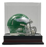 Jalen Carter Signed Eagles Kelly Green Mini Helmet BAS w/ Super Bowl 59 Case