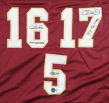 Jameis Winston, Chris Weinke, & Charlie Ward Signed FSU Heismans Jersey /Beckett