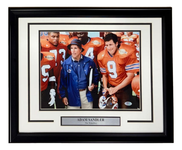 Adam Sandler Signed Framed 11x14 The Waterboy Photo PSA/DNA AP50194