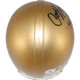 Paul Hornung Autographed Notre Dame Irish VSR4 Mini Helmet Heisman Beckett 52740