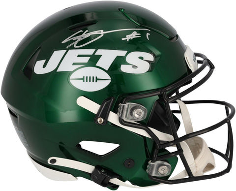 Sauce Gardner New York Jets Autographed Riddell Speed Flex Authentic Helmet