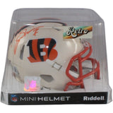 Boomer Esiason Autographed Cincinnati Bengals Retro Mini Helmet Beckett 56314