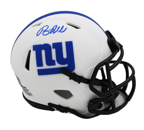 Brian Daboll Signed New York Giants Speed Lunar NFL Mini Hemet