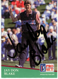 Jay Don Blake Autographed 1991 Pro Set #124 Trading Card Beckett 44836