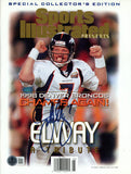 John Elway Signed 2/10/99 Sports Illustrated Magazine Tribute Beckett 45463