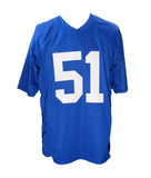 Abdul Carter NY Giants Autographed Custom Football Jersey Beckett 197407