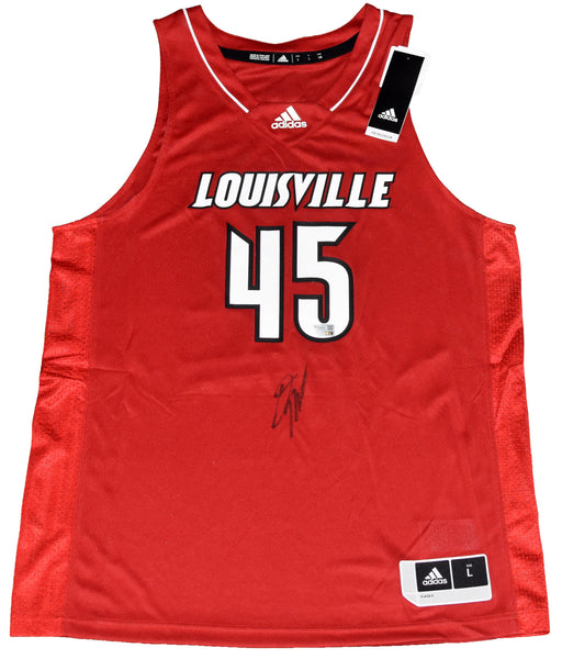 DONOVAN MITCHELL AUTOGRAPHED LOUISVILLE CARDINALS #45 ADIDAS JERSEY FANATICS