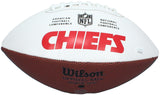 Christian Okoye Autographed Kansas City Chiefs White Panel Football JSA
