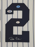 FRAMED NEW YORK YANKEES ROBINSON CANO AUTOGRAPHED SIGNED JERSEY PSA COA