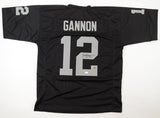Rich Gannon Signed Oakland Raiders Black Jersey (JSA COA & PIA Hologram) Q.B.