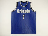 Anfernee (Penny) Hardaway Signed Orlando Magic Jersey (Beckett) 1993 #3 Draft Pk