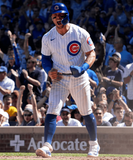 Nico Hoerner Signed Chicago Cubs Blue Home Jersey (Beckett) 2018 1st Round Pick