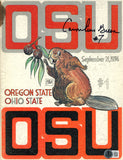 Cornelius Greene Signed Ohio State Buckeyes Magazine 9/21/1974 BAS 46372