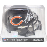 Julius Peppers Autographed Chicago Bears Mini Helmet Beckett Witness 51775