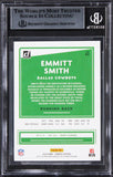 Cowboys Emmitt Smith Authentic Signed 2020 Donruss #86 Card BAS Slabbed
