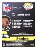 Jerome Bettis Signed Pittsburgh Steelers Funko Pop! #117 Beckett 42564