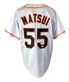 Hideki Matsui Japan Signed White Baseball Jersey JSA