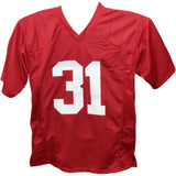 Will Anderson Jr. Autographed/Signed College Style Red Jersey Beckett 43407
