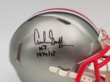 ARCHIE GRIFFIN AUTOGRAPHED OHIO STATE FLASH MINI HELMET HEISMAN BECKETT 203461