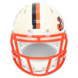 Richard Dent Autographed "HOF 2011" Bears RETRO Speed Mini Helmet Beckett