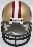 Ronnie Lott Autographed 49ers Gold Mini Helmet All The Best Beckett QR #BS30073