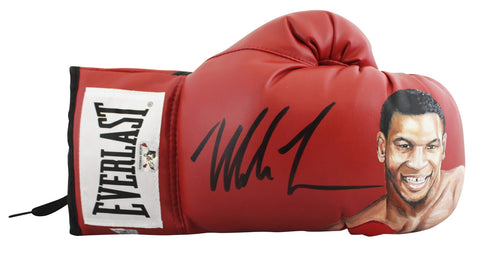 Mike Tyson Signed Hand Painted LE 1/1 By MacEwen Everlast Boxing Glove Fanatics